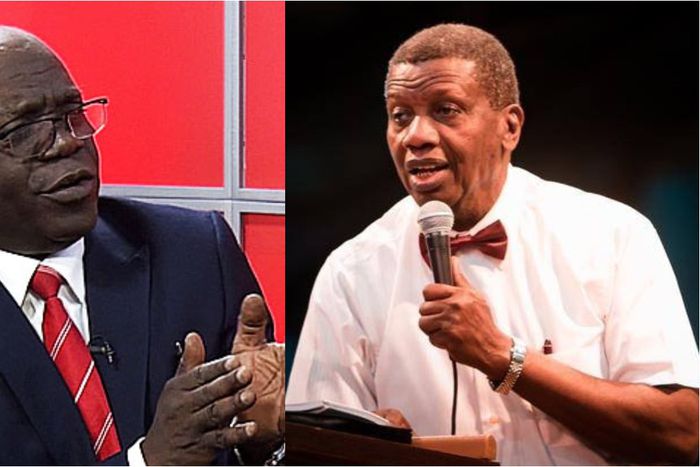 L-R: Femi Falana (SAN) and Pastor E.A Adeboye. [Facebook].