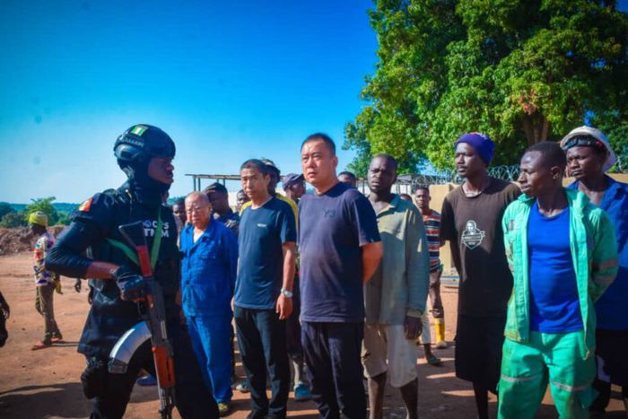 3 Chinese, 2 Nigerians arrested for illegal mining in Nasarawa.