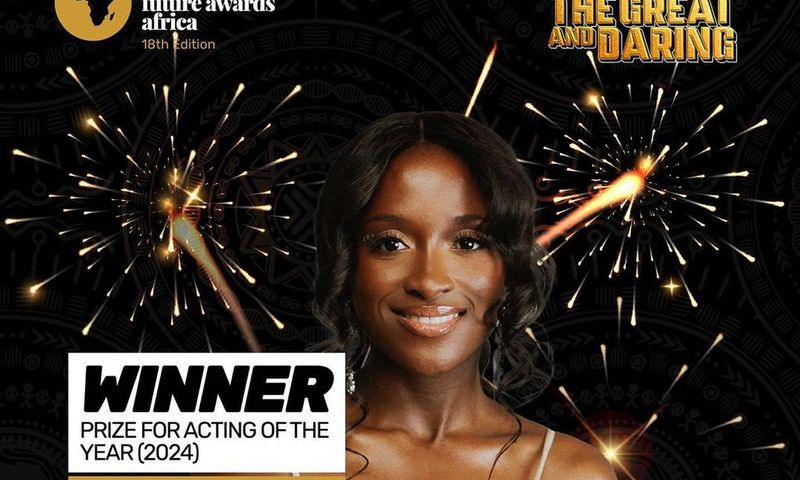 Genoveva Umeh bags The Future Awards Africa (TFAA) Prize for Acting [Instagram/@thefutureawards]