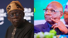 L-R: President Bola Tinubu and Governor Abdullahi Sule of Nasarawa State. [Facebook]