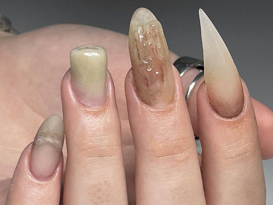 Long nails can create a perfect environment for germs to grow [Dazed]