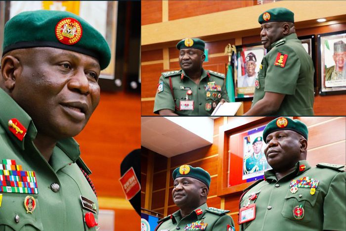 Major General Olufemi Oluyede assumed his duties as the Acting Chief of Army Staff (COAS) on Friday, November 1. [Facebook]