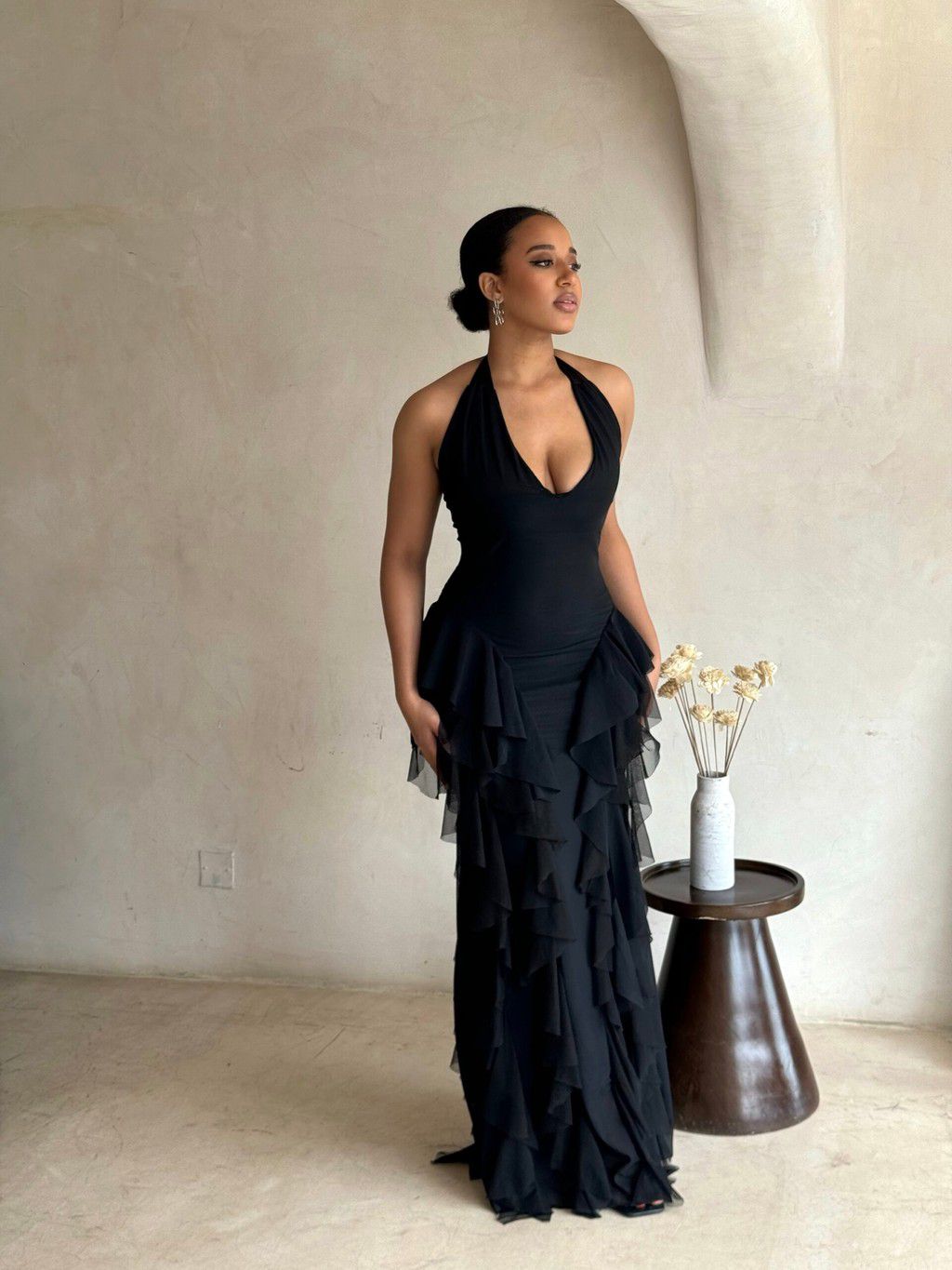 Fiesta Halter Neck Dress From Bfits