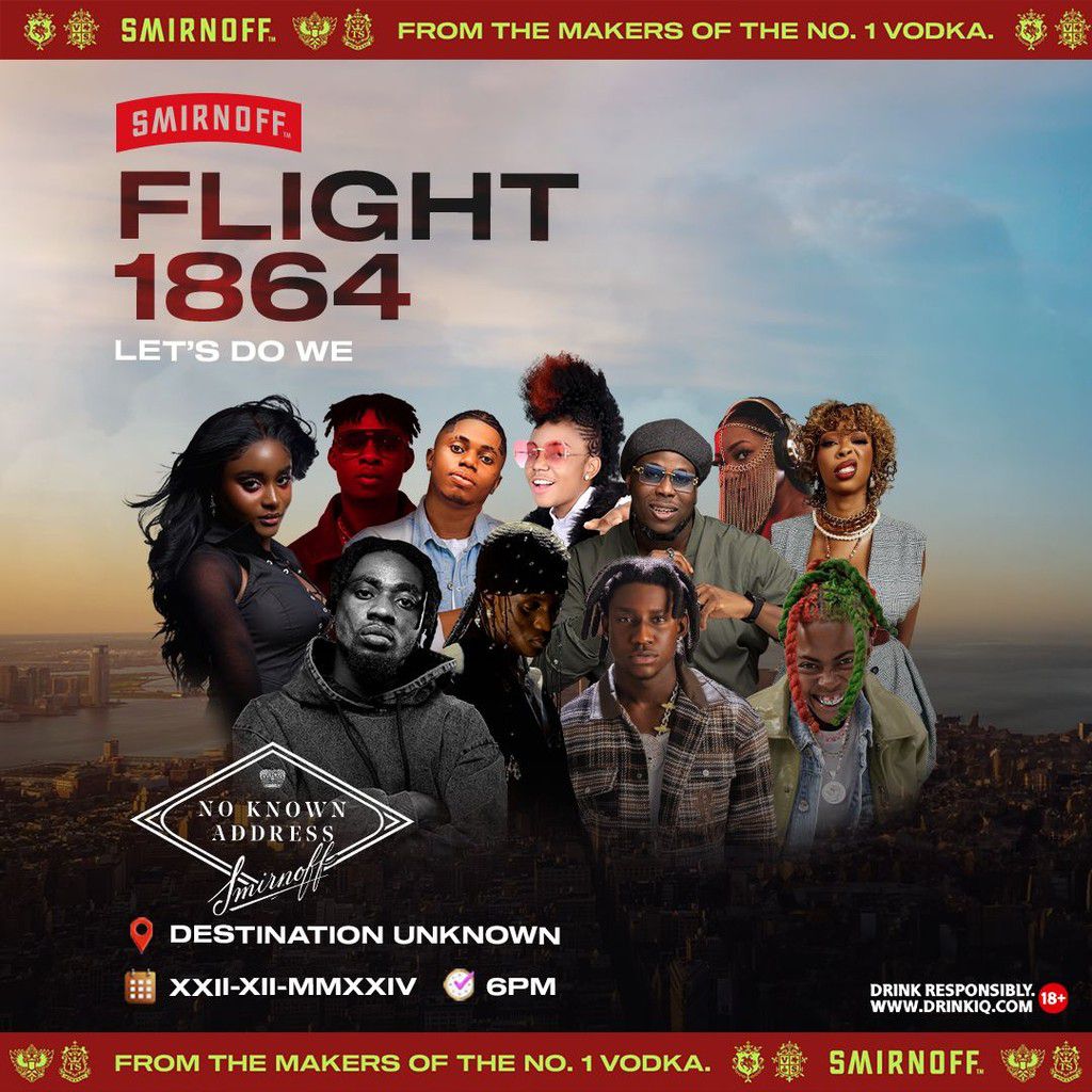 Smirnoff Flight 1864 is taking off with Hottest Entertainment Crew – Book your seat now!