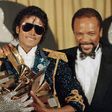 Michael Jackson and Quincy Jones.