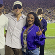 Duplantis shows off fiancee with Sha'Carri Richardson at LSU football game as Christian Coleman watches on