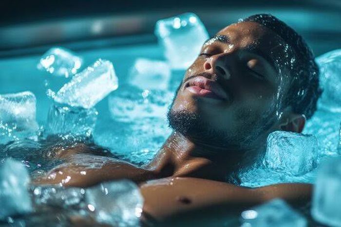 Ice bath - Adobe Stock images