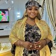 Actress Dayo Amusa glammed up for Eid celebrations.