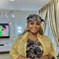 Actress Dayo Amusa glammed up for Eid celebrations.