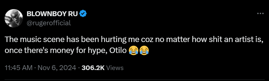 Ruger decries the prioritisation of funding over talent