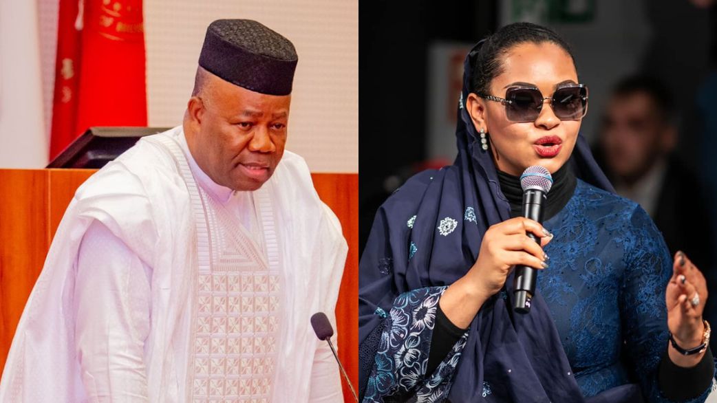Akpabio's wife sues Natasha for N350bn defamation damages, Kogi senator fires back