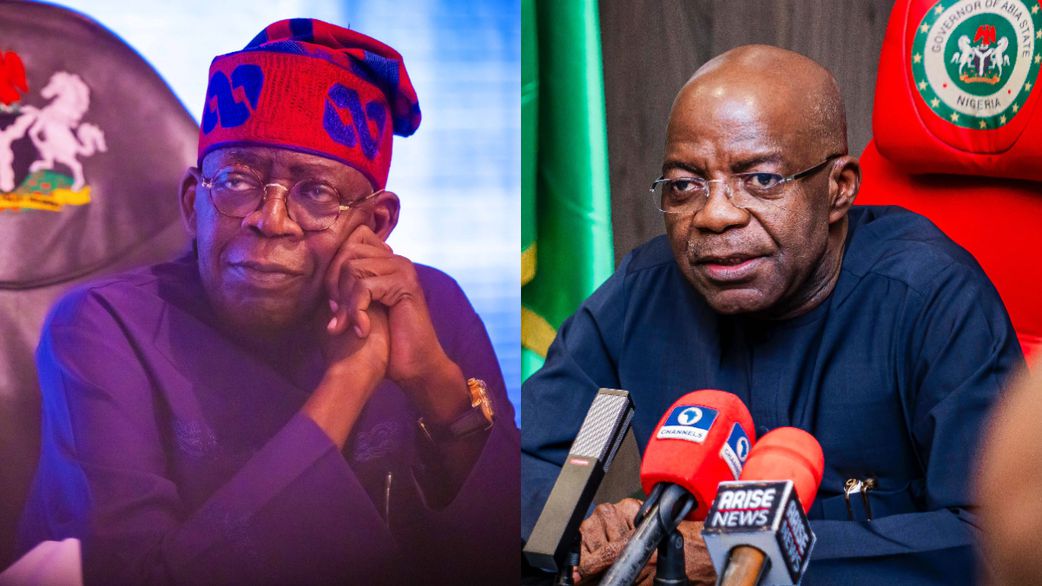 President Bola Tinubu and Governor Alex Otti of Abia State. [X, formerly Twitter]