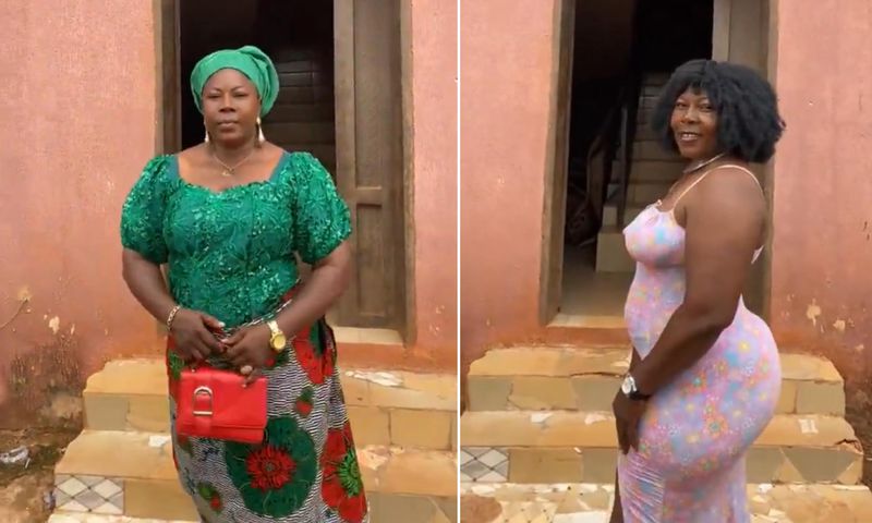 Mum dress like daughter challenge on Tiktok [Tiktok]