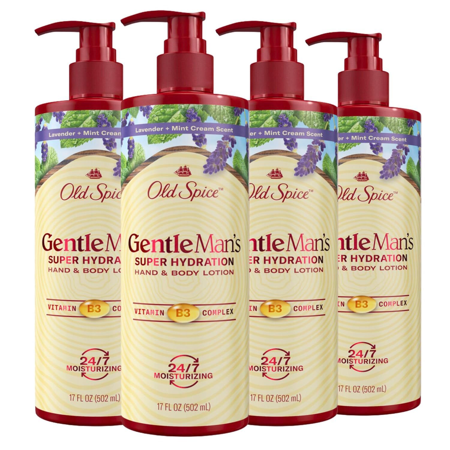 Old Spice Gentle Man's Super Hydration Lotion