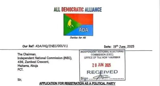 ADA: Atiku, El-Rufai’s coalition commits blunder in party registration request to INEC