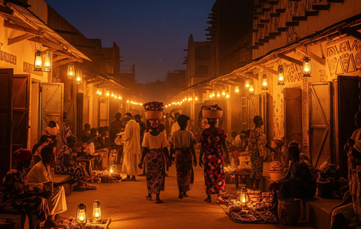 Ancient Benin city had streetlights before London [Reddit]