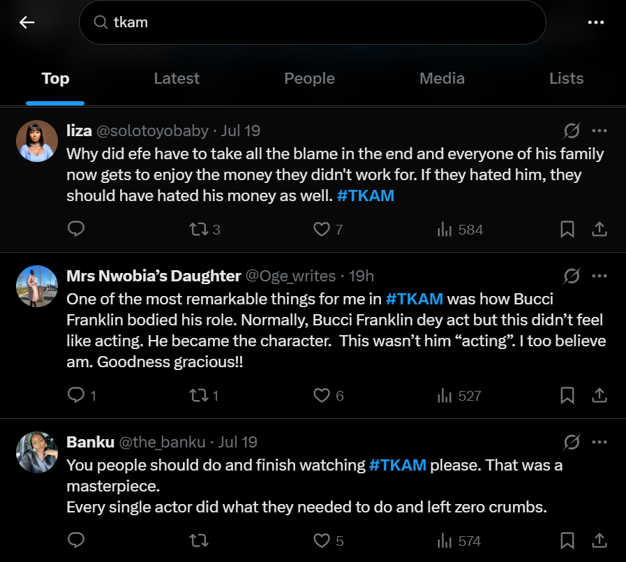 Here’s how Nigerians are reacting to Kemi Adetiba’s new film, 'To Kill a Monkey'