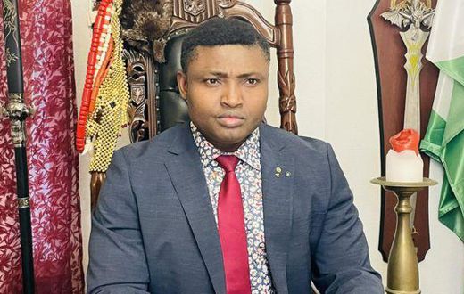 Factional leader of the Indigenous Peoples of Biafra (IPOB), Simon Ekpa