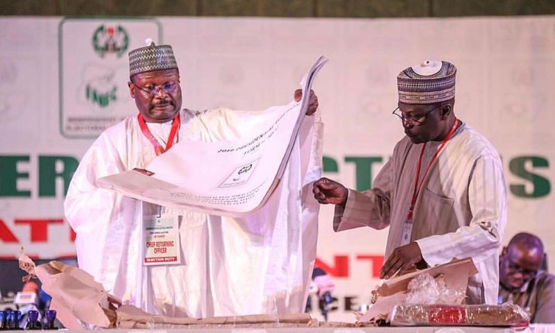 INEC Chairman, Mahmood Yakubu
