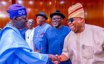 Governor Adeleke denies insulting Tinubu, thanks the President for supporting the rule of law