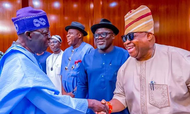 Governor Adeleke denies insulting Tinubu, thanks the President for supporting the rule of law