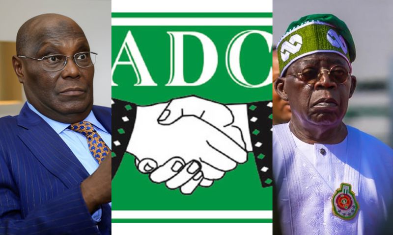 L-R: Former Vice President Atiku Abubakar and President Bola Tinubu. [Facebook/Getty Images]