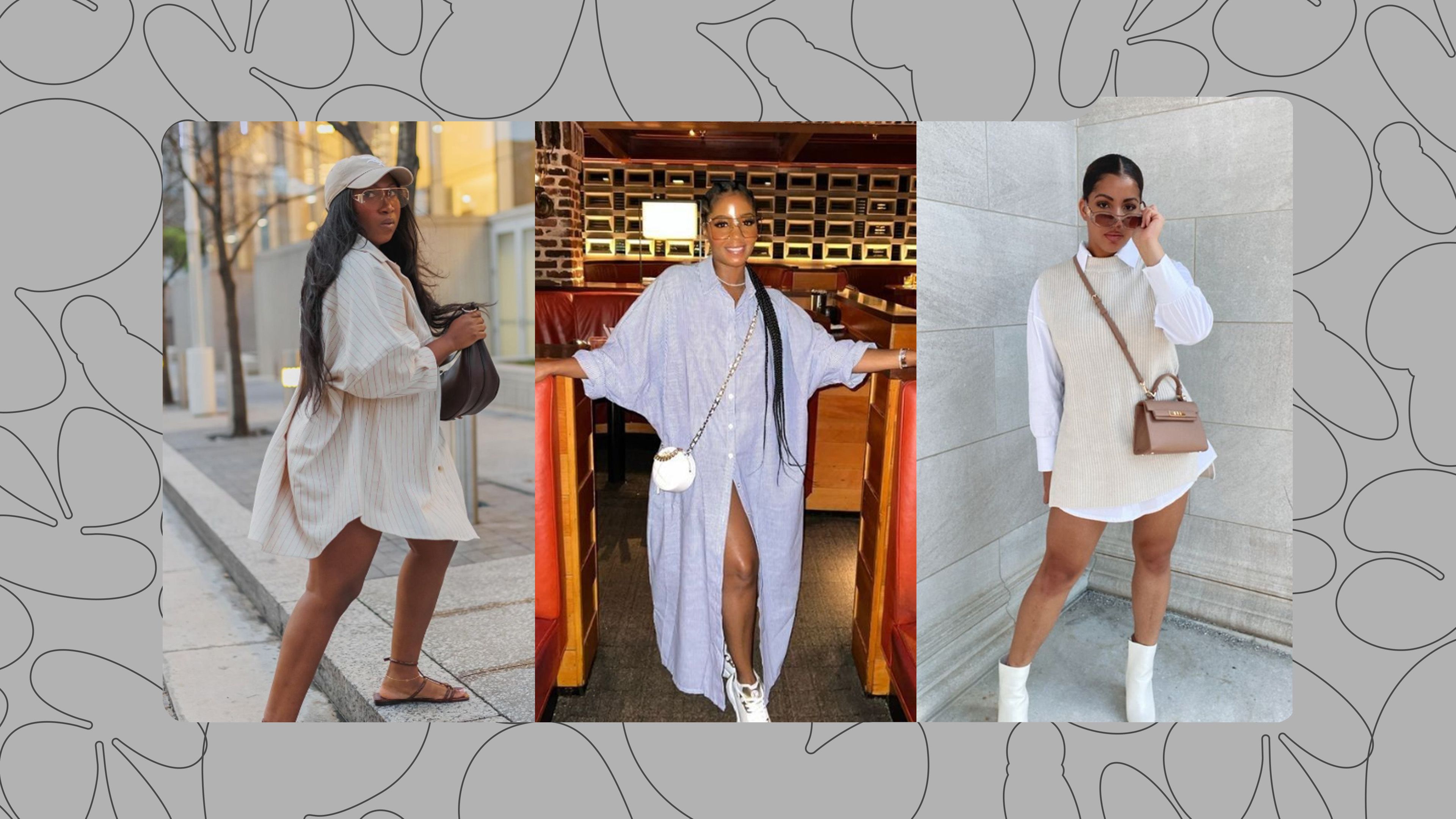 Six Ways to Wear A Shirt Dress Like You Know What You’re Doing