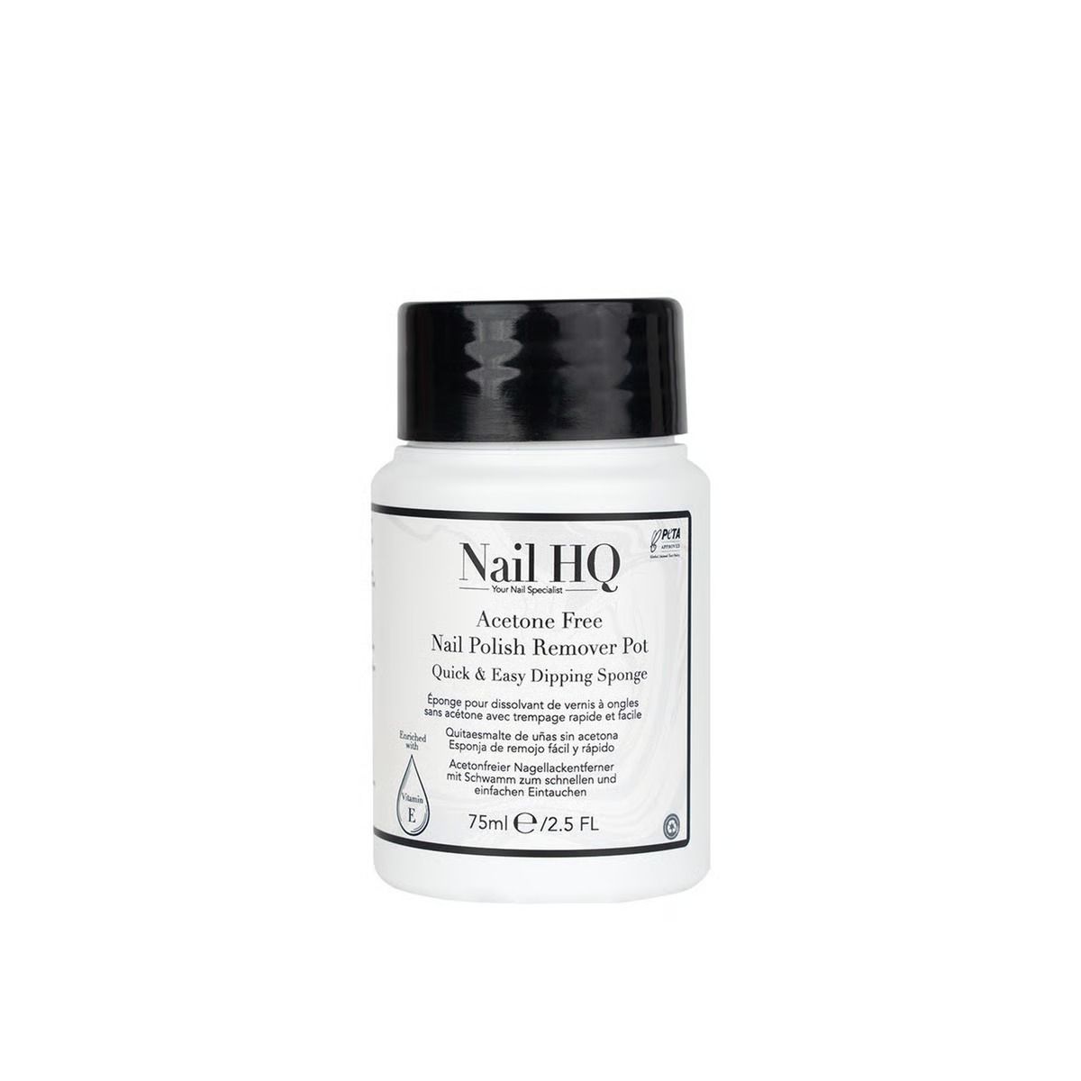 Nail HQ Acetone-Free Nail Polish Remover Pot