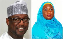 Abubakar Sani Bello and wife, Dr. Amina Abdulsalam Bello