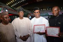 Dr. Tony Nwoye Receives Certificate of Return After Election