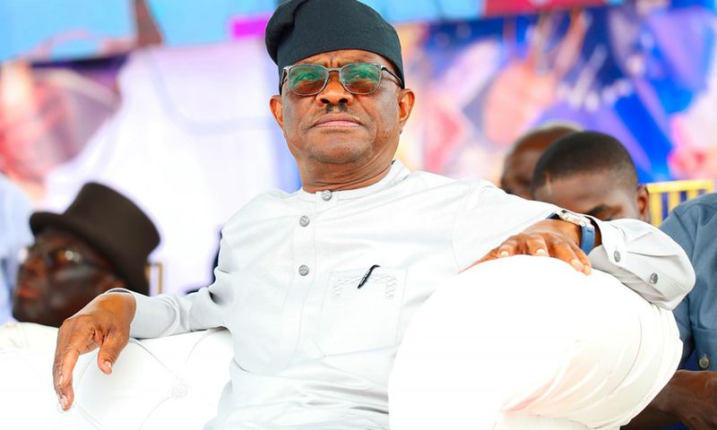 FCT Minister Nyesom Ezenwo Wike has been criticised for his close relationship with the judiciary and his recent announcement of gifting judges luxurious houses and cars. [FCTA/Facebook]