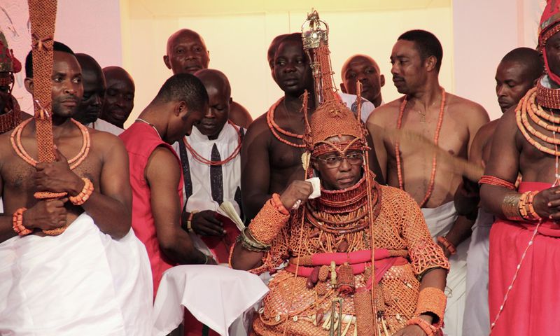 5 reasons the Oba of Benin covers his mouth with a white handkerchief