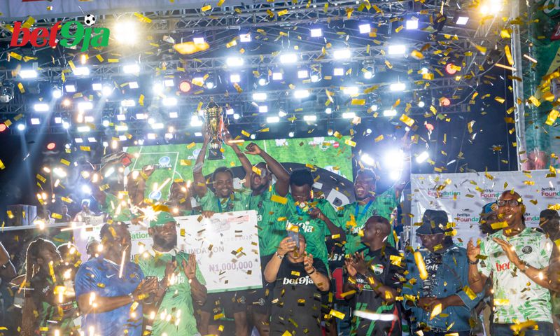 Entertainment news Celebrity gossip Movie and TV show updates Latest celebrity news Trending entertainment stories Victory for Team Yhemolee at celebrity-packed Bet9ja Football Tournament