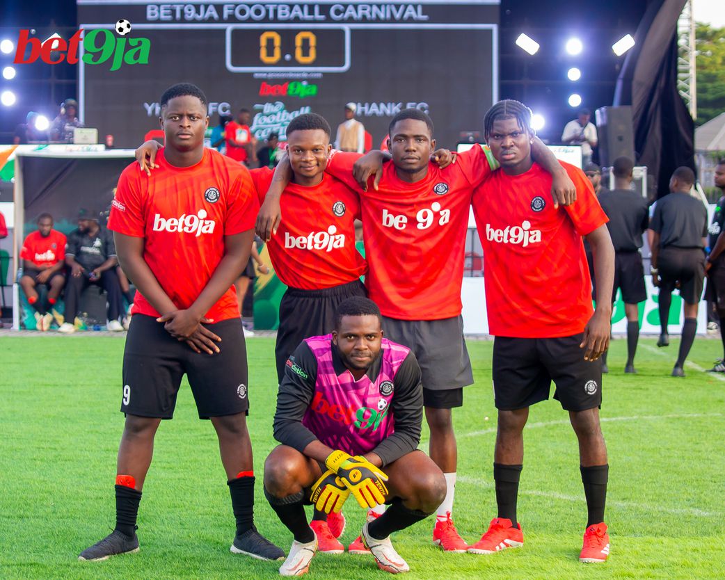 Shank FC at the Bet9ja Football Tournament