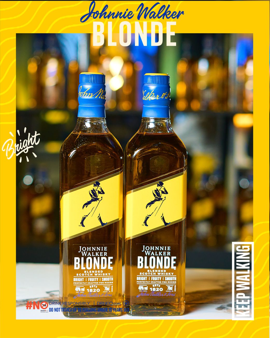 Johnnie Walker Blonde is a confident, playful take on whisky for a new generation