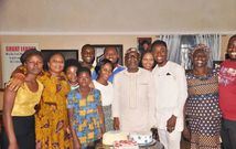 Abba Patrick Moro and family