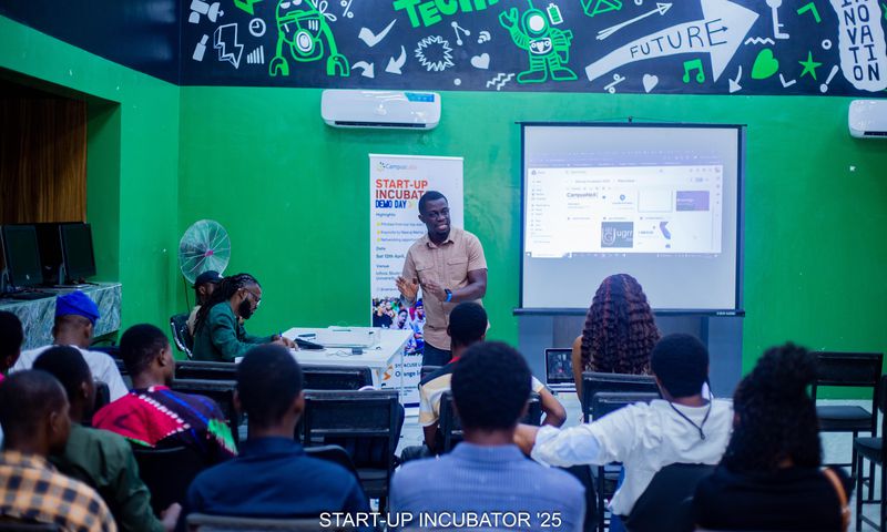 CampusLabs Demo Day at the University of Ibadan, Oyo State. [CampusLabs]
