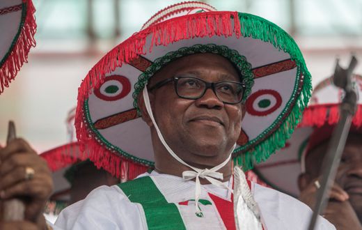 Peter Obi was the People's Democratic Party (PDP) vice-presidential candidate in the 2019 election. [CRISTINA ALDEHUELA AFP via Getty Images]