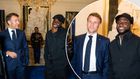 Davido’s Meeting with France’s President Macron Splits Opinion On Social Media