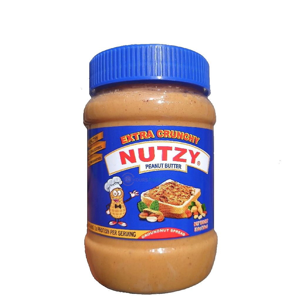 NUTZY peanut butter extra crunchy 510g