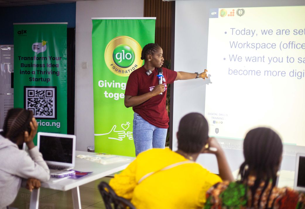 Glo Foundation’s Skillbridge equips Lagos street sweepers with new skills