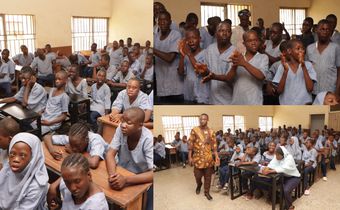 Students of FCT School for Children with Special Needs in Kuje. [Facebook]