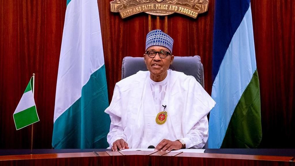 President Muhammadu Buhari. [Twitter/@MBuhari]