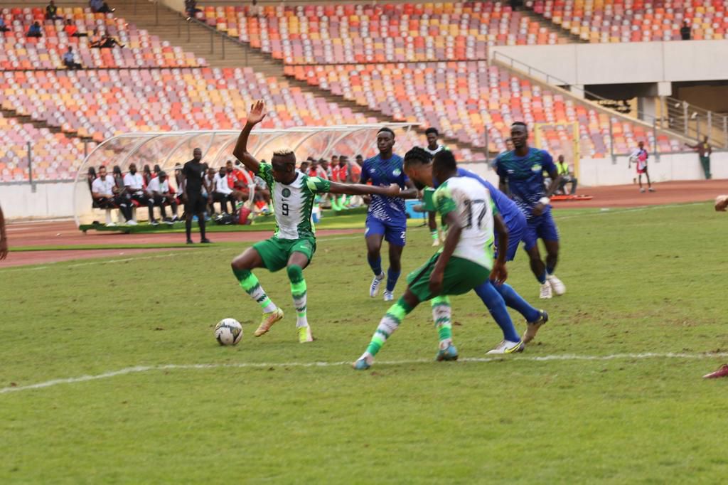 Osimhen scored the winner as Nigeria beat Sierra Leone