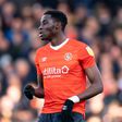 Elijah Adebayo has been in good form for Luton this season