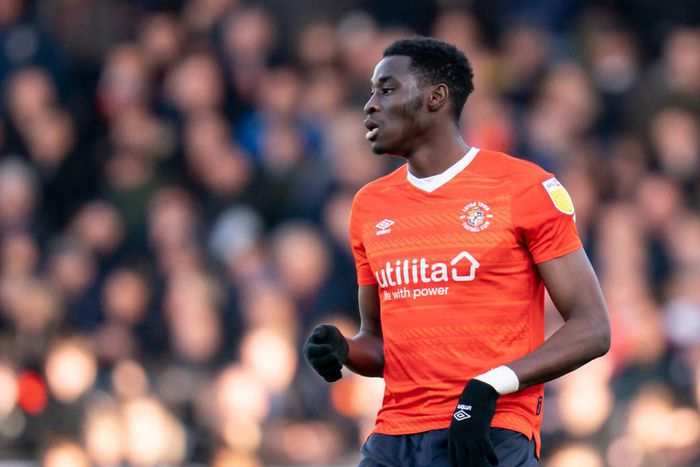 Elijah Adebayo has been in good form for Luton this season
