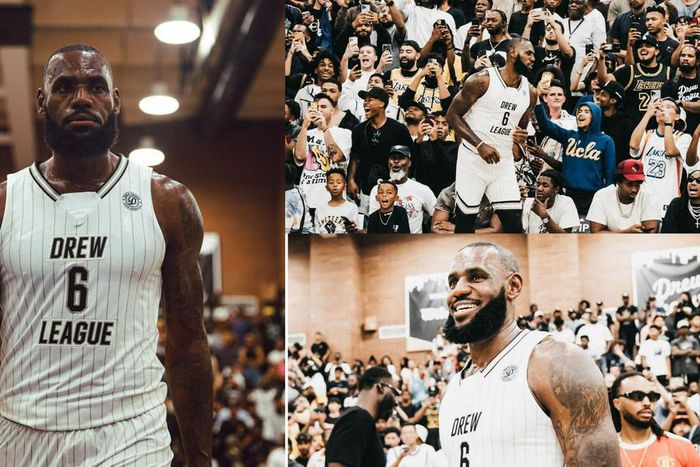 LeBron James shows why he is still the King at Drew League