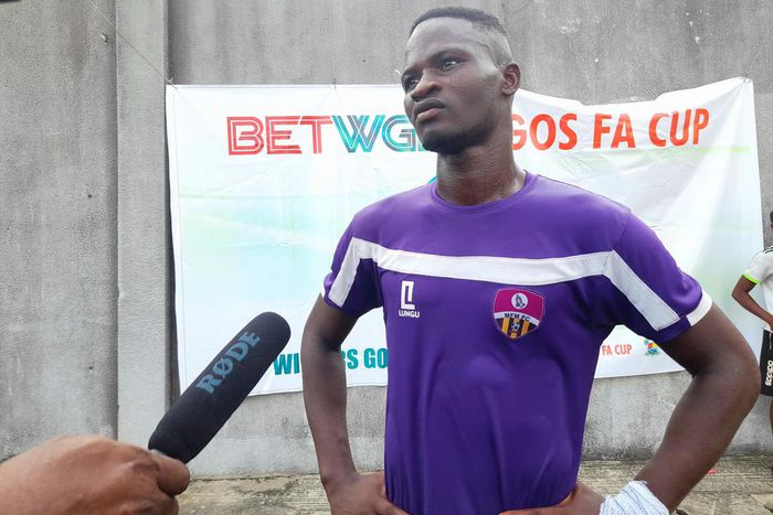 Muyiwa Alade netted his first professional hat-trick against Ikorodu City.