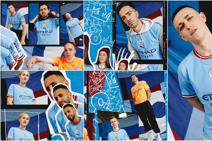 Foden, De Bruyne model new Manchester City home kit