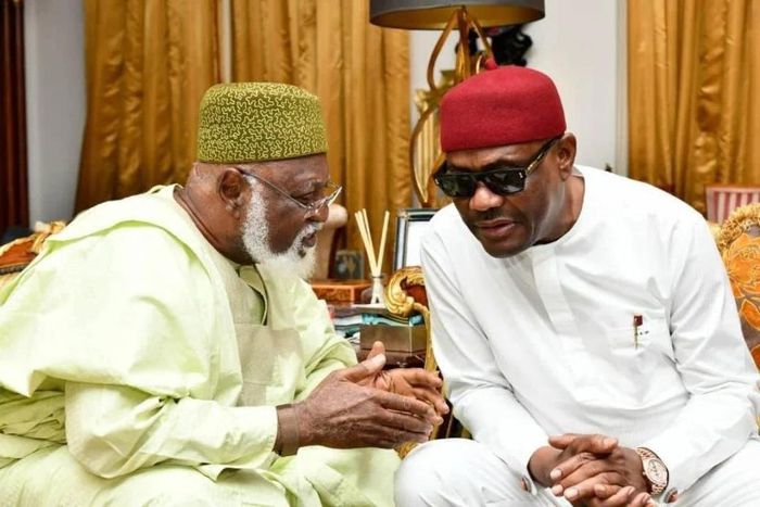 Abdulsalami Abubakar and Nyesom Wike